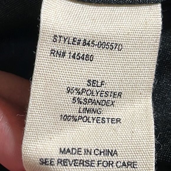 Mo:vint New York Dress Womens Sz Small velvet Black spaghetti strap Boho Gothic - Picture 10 of 12